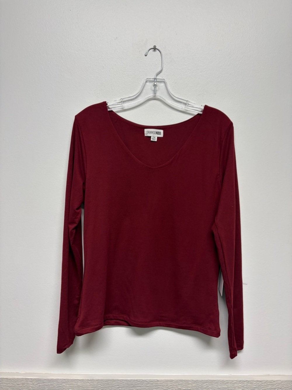 Maroon Top